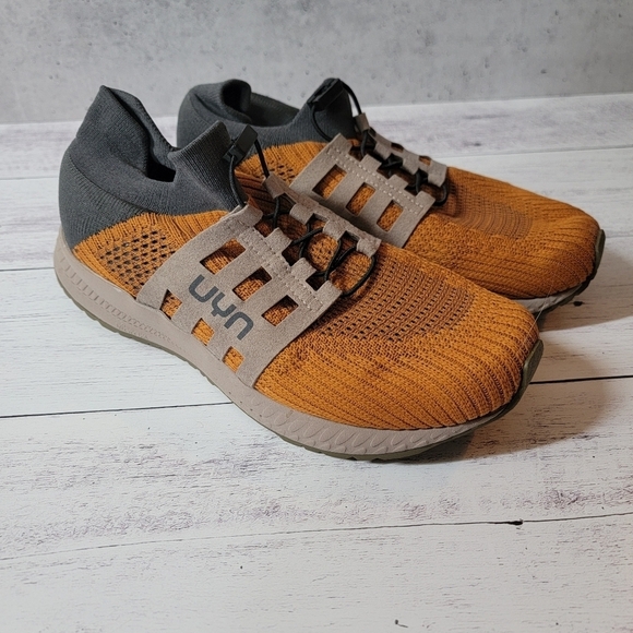 UYN Shoes - Uyn, Golden Yellow Sneakers, Size 40 (81/2-9)
